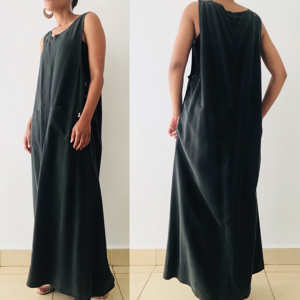 NORDSTROM | AKS Pinafore Midi Dress